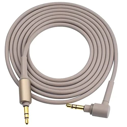 Toeasor Gold Replacement Audio Cable Cord Aux Wire 1.5m (4.9ft) | Compatible with Sony WH-1000XM Series Headphones thumbnail 3
