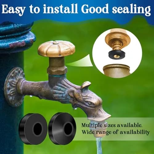 ZDBB 1075 Pcs Rubber Washer & O-Ring Kit | Assorted Sizes for Faucets & Hoses thumbnail 6