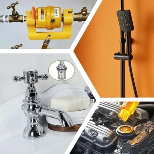 ZDBB 1075 Pcs Rubber Washer & O-Ring Kit | Assorted Sizes for Faucets & Hoses thumbnail 9