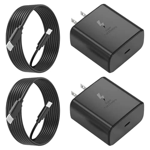PIOEVTKA 45W USB-C Fast Charger Pack | 6ft Cable, Samsung Compatible, US Import thumbnail 1