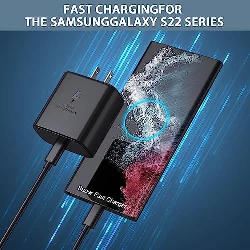 PIOEVTKA 45W USB-C Fast Charger Pack | 6ft Cable, Samsung Compatible, US Import thumbnail 2
