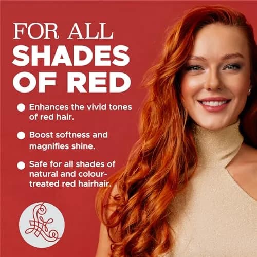 Luseta Red Hair Travel Size Shampoo and Conditioner 1.01oz | Revives & Enhances Fiery Tones thumbnail 5