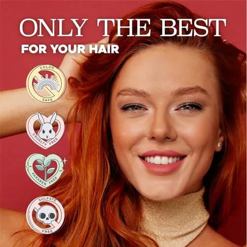 Luseta Red Hair Travel Size Shampoo and Conditioner 1.01oz | Revives & Enhances Fiery Tones thumbnail 6