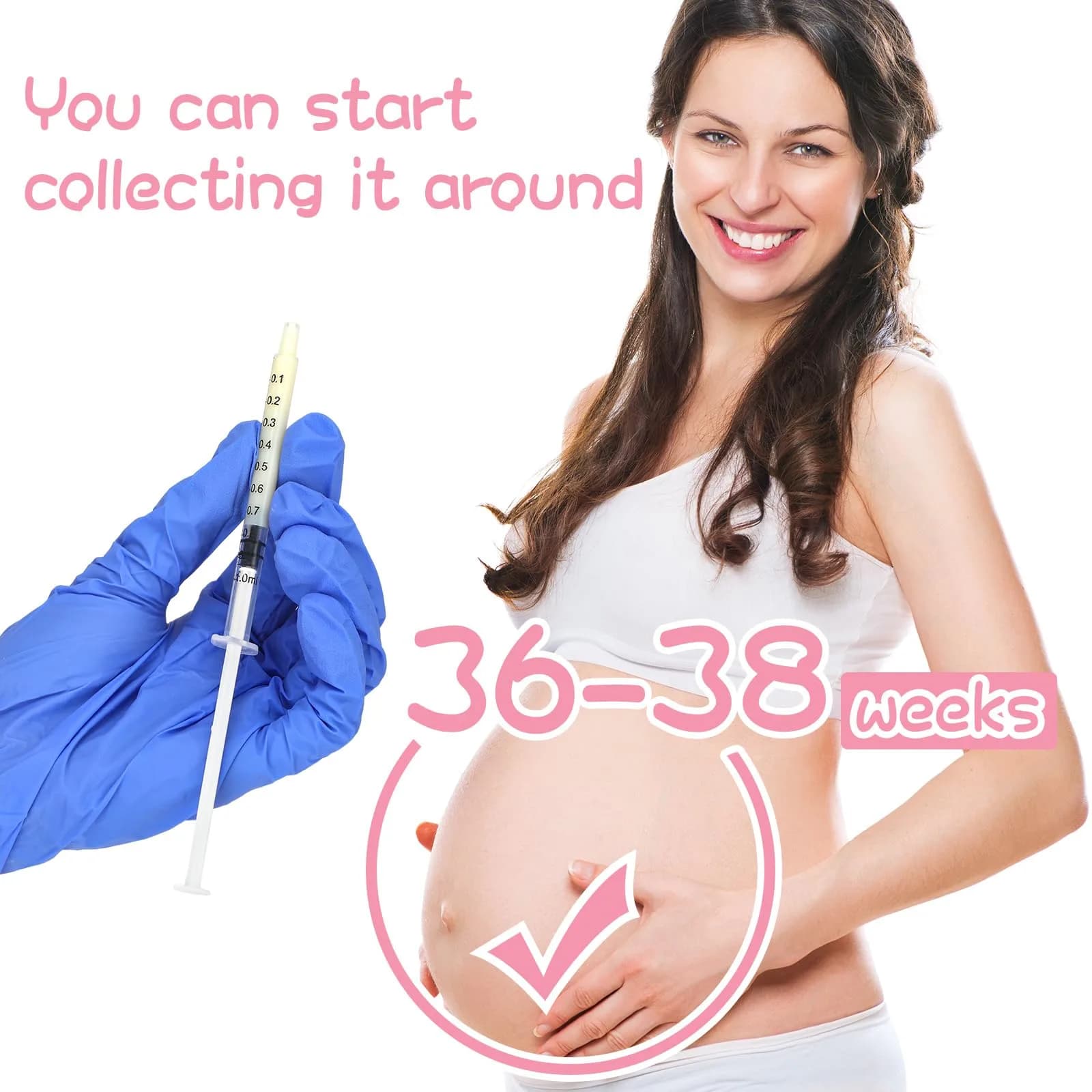 TrelaCo Colostrum Collector Kit with Sterile Syringes & Caps, 1 Measuring Cup | USA Imported for Indian Mothers - view 3