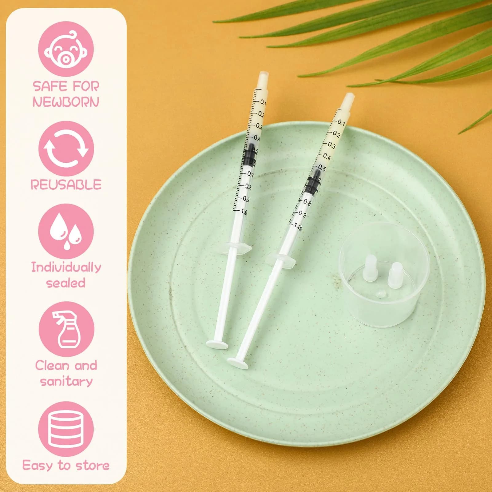 TrelaCo Colostrum Collector Kit with Sterile Syringes & Caps, 1 Measuring Cup | USA Imported for Indian Mothers - view 5