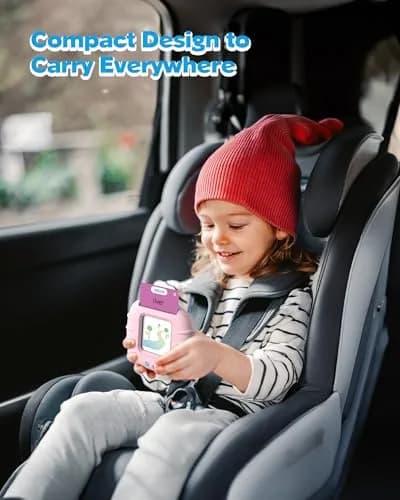 Airbition Talking Flash Cards for Toddlers Ages 1-6, 224 Words English Pink | Montessori Language Learning Toy with American Accent thumbnail 5