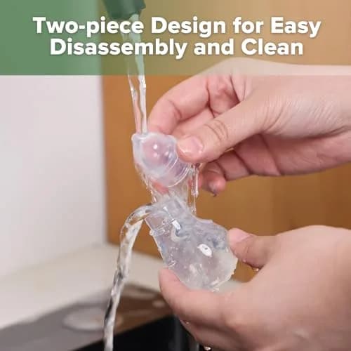 Haakaa Silicone Baby Nasal Aspirator Bulb Syringe with 2 Tips | Gentle Mucus Removal for Newborns & Toddlers thumbnail 6
