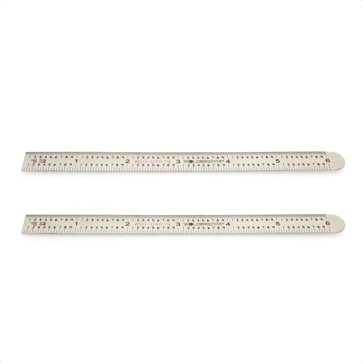 WeldingStop 6-inch Machinist Ruler 150mm | Laser Engraved Stainless Steel Scale - main product image
