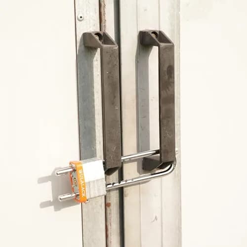 WULALACK 2" Long Shackle Cabinet Lock | Laminated Steel Body & Adjustable Shackle thumbnail 5