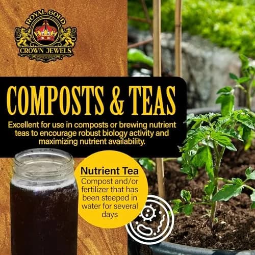 Royal Gold Organic All Purpose Fertilizer 20 lbs | OMRI & CDFA Certified for Organic Gardening thumbnail 4