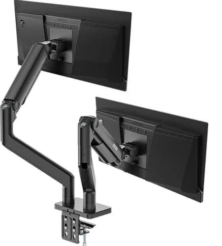 MSI MAG MT201D Dual Monitor Stand Arms Support 17-45" | Heavy Duty, VESA Compatible, Adjustable, 44 lbs per Screen thumbnail 1
