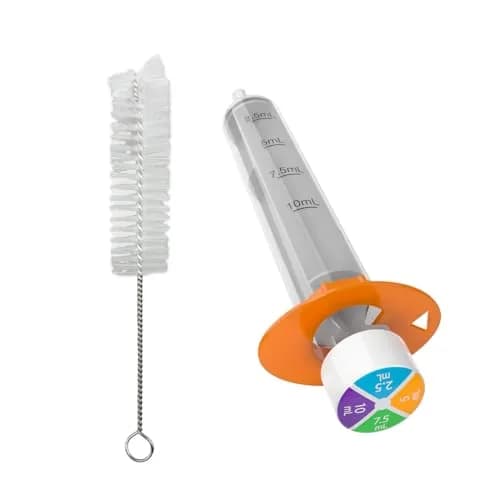 EZY DOSE Kids Baby Oral Syringe & Dispenser 10 mL (0.338 Fl Oz) | True Easy Design for Liquid Medicine thumbnail 1