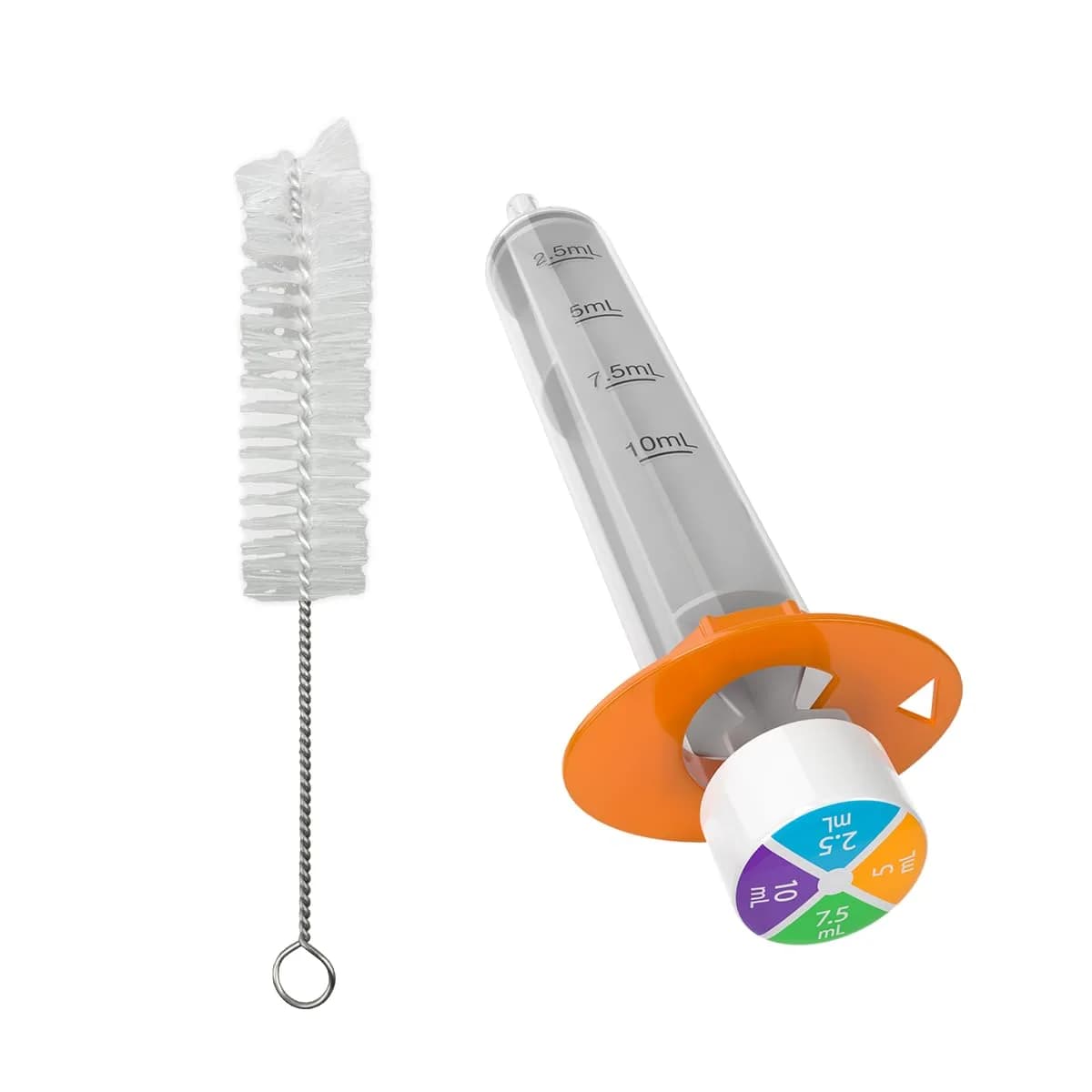 EZY DOSE Kids Baby Oral Syringe & Dispenser 10 mL (0.338 Fl Oz) | True Easy Design for Liquid Medicine - main product image