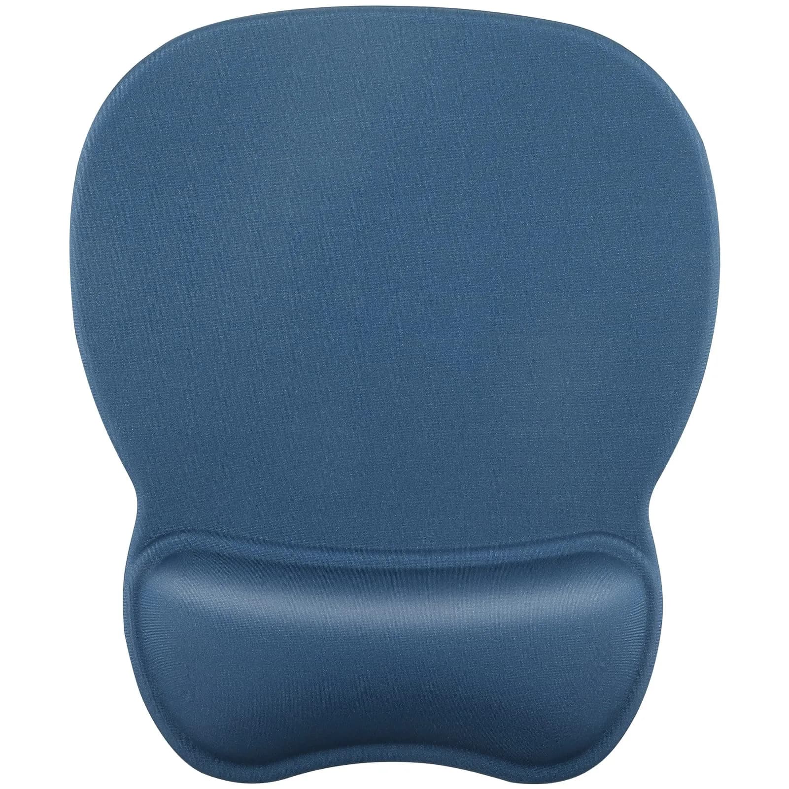 MROCO Ergonomic Mouse Pad with Gel Wrist Rest, Navy Blue (23.9cm x 20.6cm) | Smooth Surface & Stable Grip - main product image