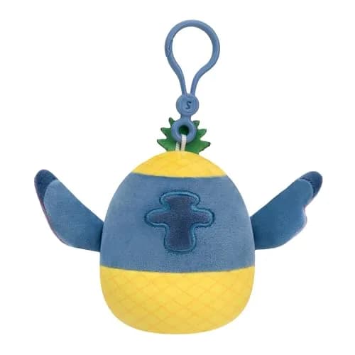 Squishmallows Original Stitch & Pineapple Stitch Clip 2-Pack 7.1cm (3.5in) | Official Disney Plush Toy thumbnail 5