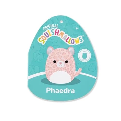 Squishmallows Original Phaedra The Pink Leopard Plush 14cm (5.5in) | Jazwares Official Toy thumbnail 3