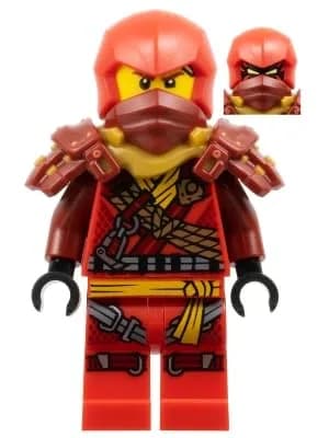 LEGO Ninjago Dragons Rising Season 2 Kai Climber Minifigure with Swords | ASTM-Tested Educational Toy Figure thumbnail 3