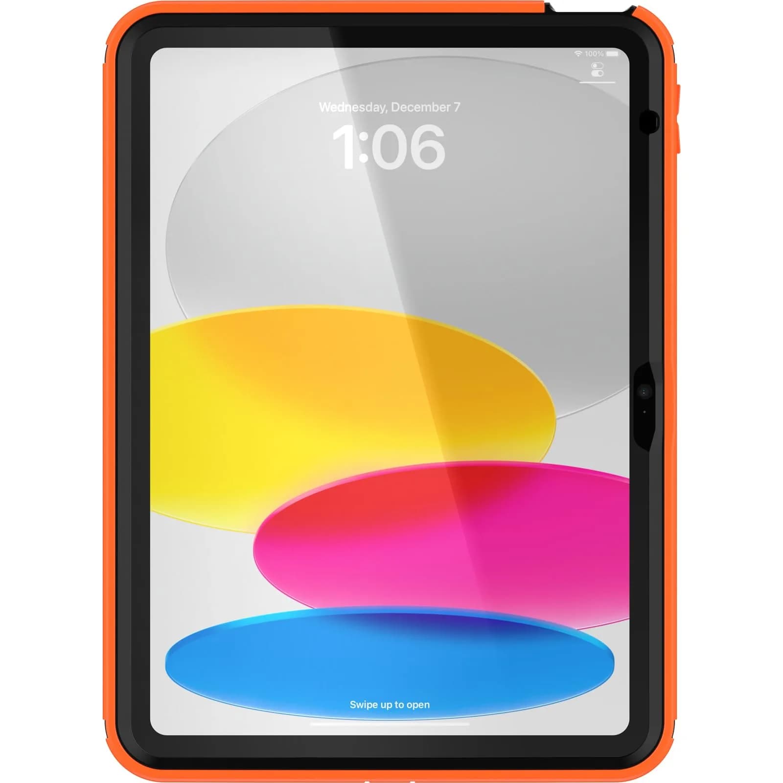 OtterBox Defender Series Case for iPad (A16) & iPad 10th Gen - Orange | Rugged Protection & Stand - view 3