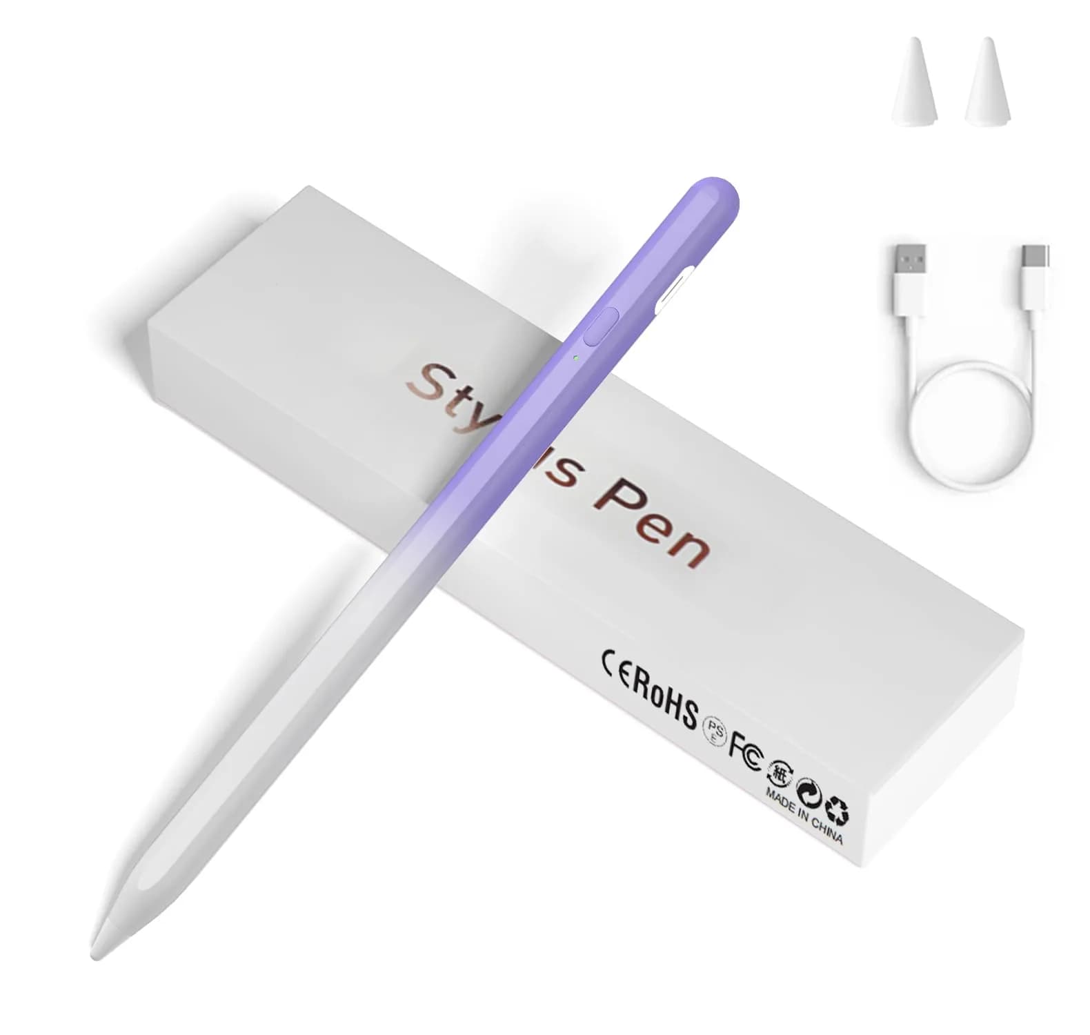 JXYHMY Stylus Pens for Touch Screens | Universal Fine Point iPad Pencil, Magnetic & Quick Charge - main product image