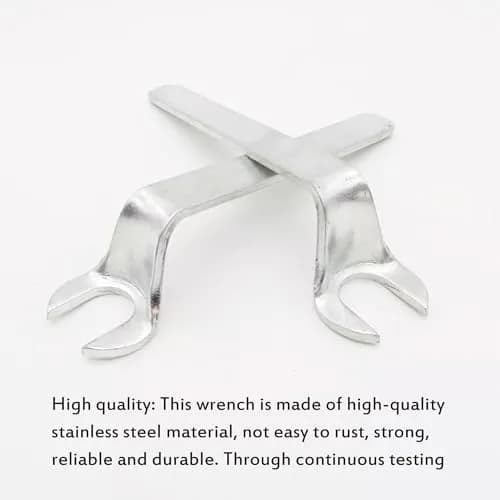 Szuenh Universal Fire Sprinkler Head Wrench 1/2" (6.5 inch) | Heavy-Duty Steel for Semi-Recessed, Concealed, Exposed Heads thumbnail 2