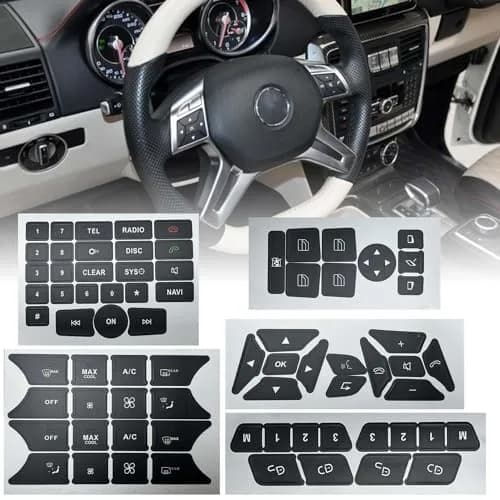 ZSYGYGDKS Dash Button Repair Kit for Mercedes W204 W212 GLK350 | Easy Fix for Mercedes Buttons thumbnail 1