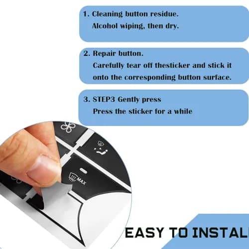 ZSYGYGDKS Dash Button Repair Kit for Mercedes W204 W212 GLK350 | Easy Fix for Mercedes Buttons thumbnail 6