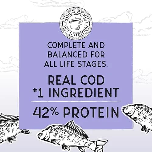 Blackwood Bounty Dry Cat Food, Cod & Carp Recipe, 2 lb | Slow Cooked, High Protein, Grain-Free Nutrition thumbnail 2