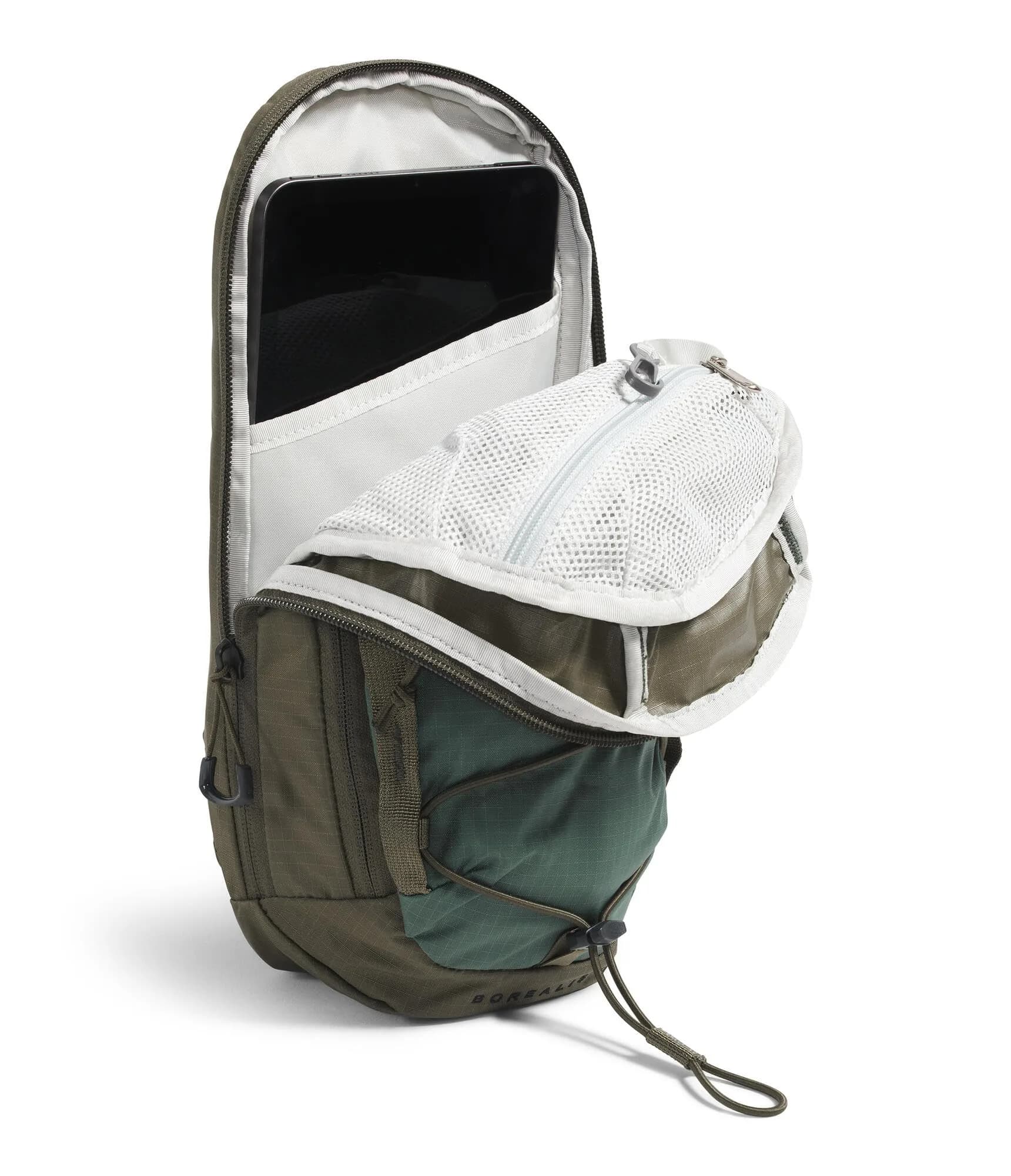 The North Face Borealis Sling Bag 6L in Duck Green/New Taupe Green - One Size - view 4