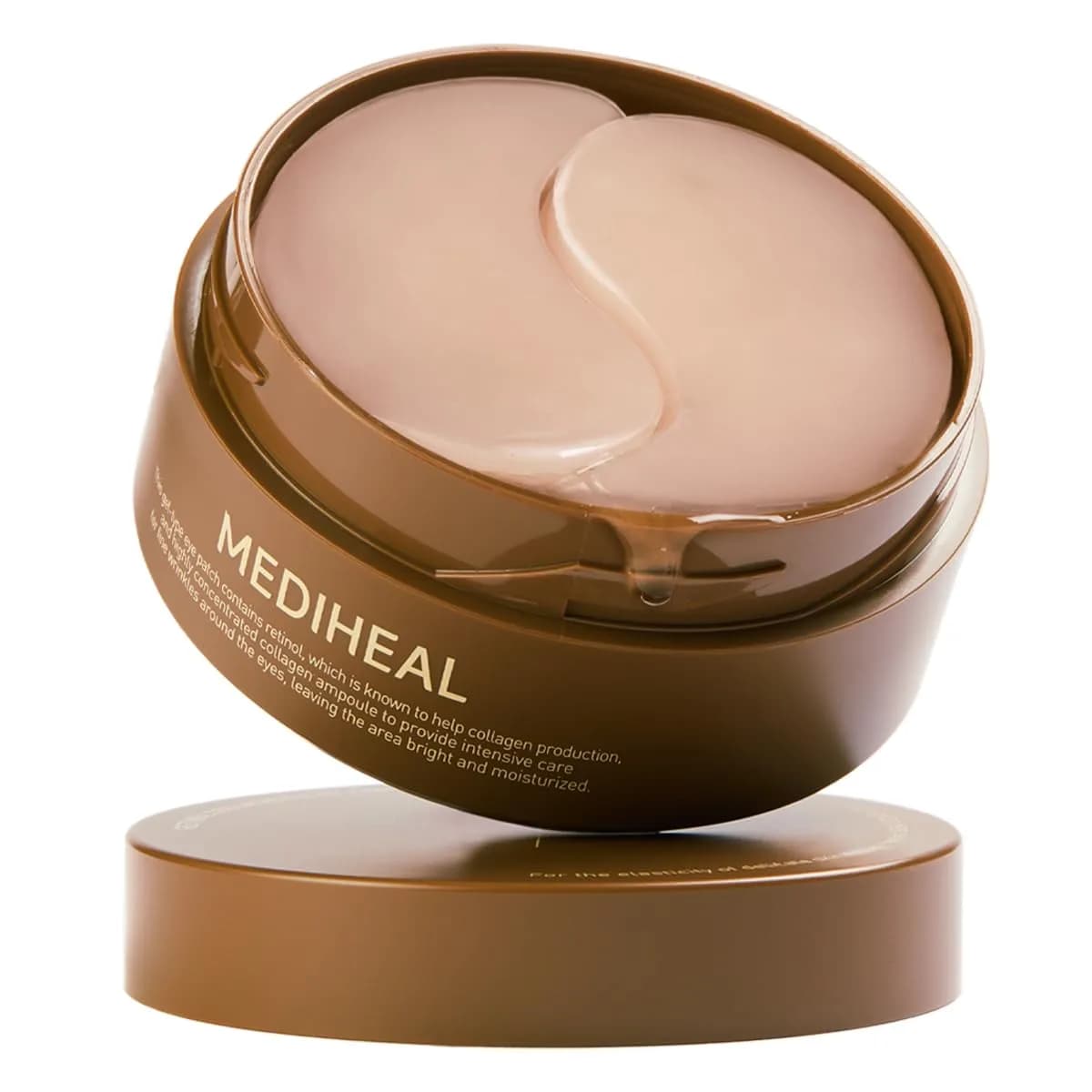 MEDIHEAL Retinol & Collagen Under Eye Patches, 60 Count | 4-Zone Wrinkle Care for Eyes, Smile Lines, Forehead & Neck - main product image