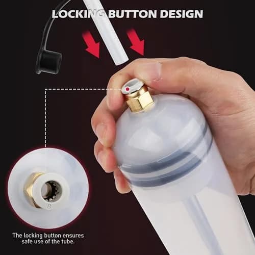 SEDY 500CC Fluid Extractor | Multi-Purpose Oil Syringe for Automotive & Marine Use (17.6 Oz./0.45 Qt./500 CC) thumbnail 7