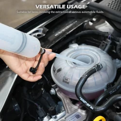 SEDY 500CC Fluid Extractor | Multi-Purpose Oil Syringe for Automotive & Marine Use (17.6 Oz./0.45 Qt./500 CC) thumbnail 8
