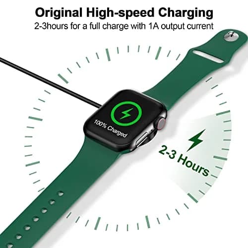 xiwxi Apple Watch Magnetic USB C Charger 2.0M | Fast & Safe Wireless Charging thumbnail 3