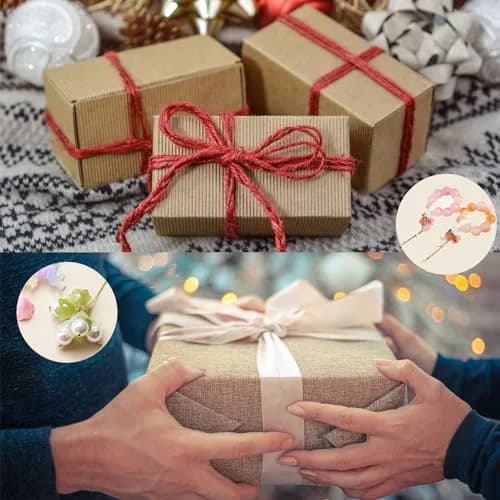MaehSab 300 Pcs Glass Flower Beads 7x12mm | Assorted Colors for Jewelry Making thumbnail 7