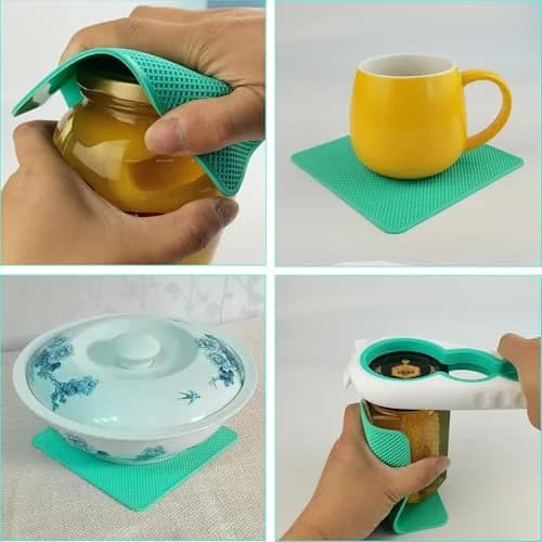 Otstar Jar Opener for Weak Hands | 5-in-1 Bottle & Jar Opener for Seniors & Arthritis thumbnail 5