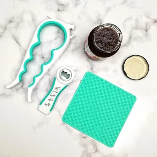 Otstar Jar Opener for Weak Hands | 5-in-1 Bottle & Jar Opener for Seniors & Arthritis thumbnail 2