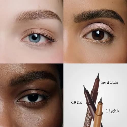 Stila Stay All Day Waterproof Brow Color, Brush Tip (Medium) | 24-Hour Smudge & Sweat Proof, Natural Finish thumbnail 5