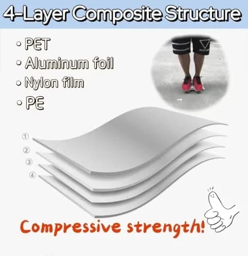 ARIESEE Black 5L Ice Bath Bags (3 Pack) | Leakproof Portable Cold Plunge Tubs for Muscle Recovery thumbnail 5
