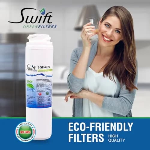 Swift Green Filters SGF-GSWF Compatible Refrigerator Water Filter for GE GSWF Kenmore 46-9914, EFF-6023A | 6 Pack, NSF Certified, 2000-Gallon Capacity thumbnail 2