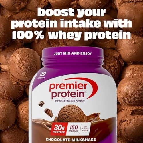 Premier Protein 30g High Protein Powder Chocolate 2.62 lb (1.19 kg) | 100% Whey Protein for Muscle Support thumbnail 3