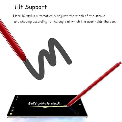 CaoXiong Replacement S Pen for Samsung Galaxy Note 10 / Note 10 Plus (Red) | 4096 Pressure Sensitivity thumbnail 4