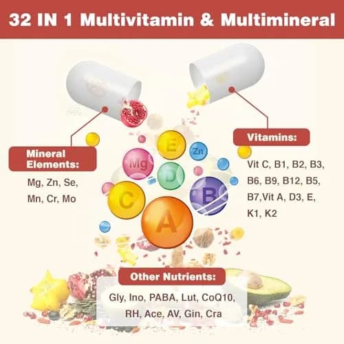 Sambugra Liposomal Multivitamin for Women 50+ | 32 Ingredients, CoQ10, Vitamins C, B, D, E, Bone & Heart Support thumbnail 4
