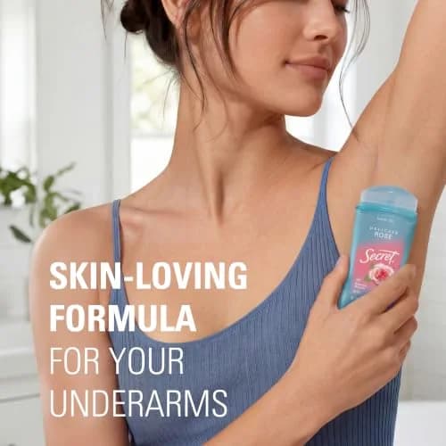Secret Fresh Clear Gel Antiperspirant Deodorant for Women, 156 g (5.2 oz) Pack of 2 | 72-Hour Breathable Sweat & Odor Protection thumbnail 7