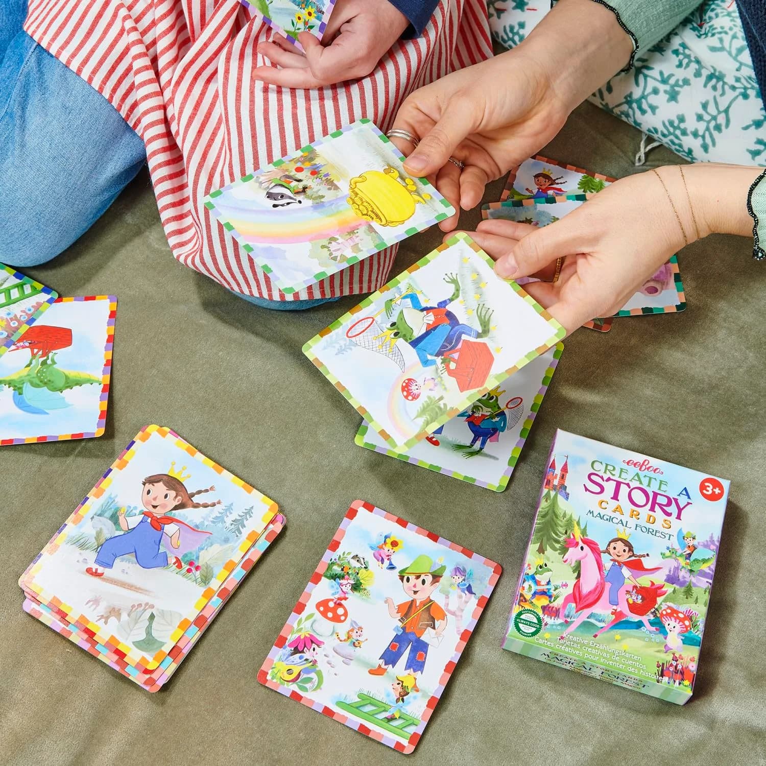 eeBoo Magical Forest Create a Story Pre-Literacy Cards 36 Cards | Encourages Imagination & Language Skills - view 5