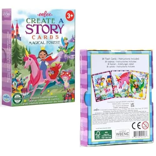 eeBoo Magical Forest Create a Story Pre-Literacy Cards 36 Cards | Encourages Imagination & Language Skills thumbnail 6