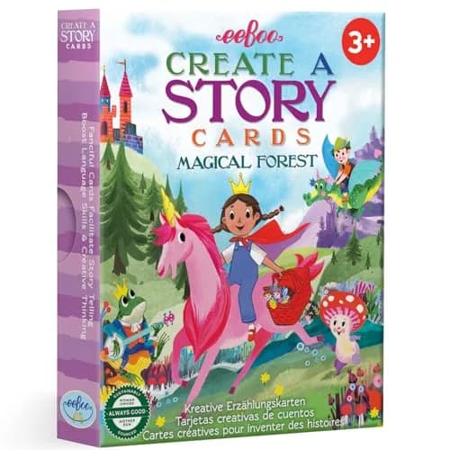 eeBoo Magical Forest Create a Story Pre-Literacy Cards 36 Cards | Encourages Imagination & Language Skills thumbnail 1