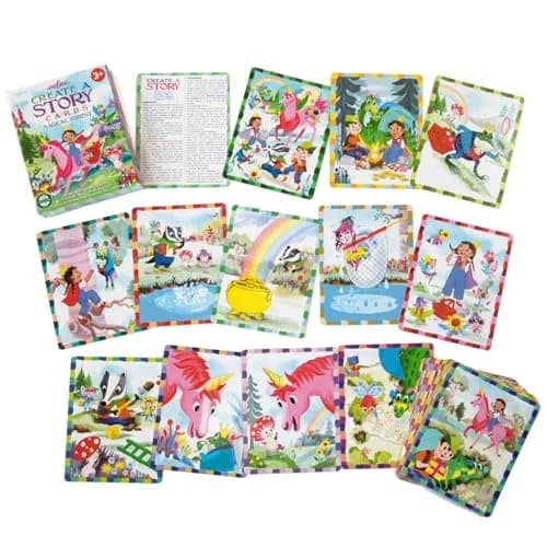 eeBoo Magical Forest Create a Story Pre-Literacy Cards 36 Cards | Encourages Imagination & Language Skills thumbnail 3