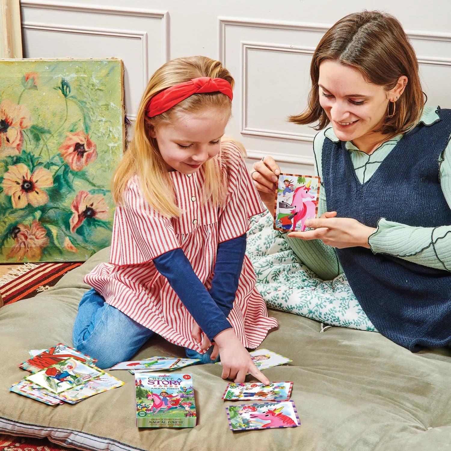 eeBoo Magical Forest Create a Story Pre-Literacy Cards 36 Cards | Encourages Imagination & Language Skills - view 4