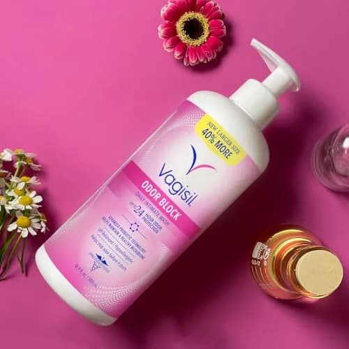 Vagisil Odor Block Feminine Wash 499 ml (16.9 Fl Oz) | Gynecologist Tested for Daily Hygiene thumbnail 3