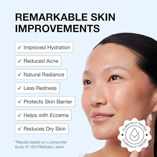 Filterbaby Skincare Filter 2.0 | Clinically Tested Bathroom Sink Filter for Skin Care (White) thumbnail 4