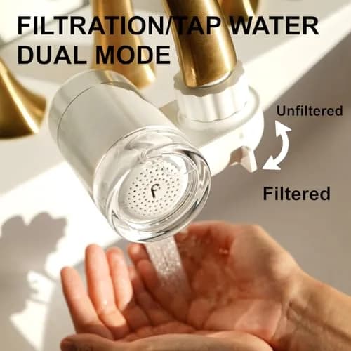 Filterbaby Skincare Filter 2.0 | Clinically Tested Bathroom Sink Filter for Skin Care (White) thumbnail 8